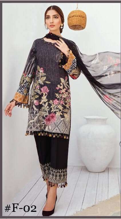 LUXURY LAWN  FESTIVE COLLECTION VOL 1 by CS